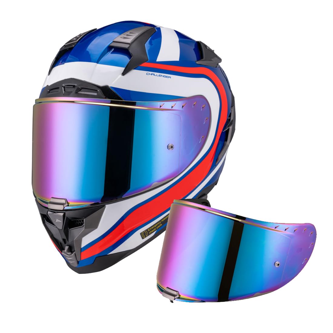 Amazon.com: VCOROS Helmet Visor Shield For Challenger Challenger